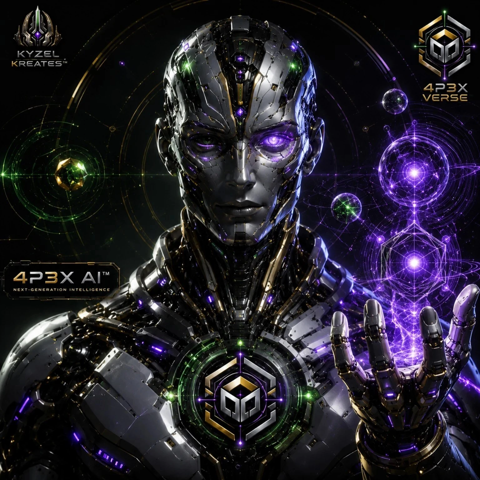 4P3X AI™ visual representing the support network